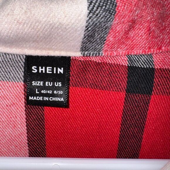 SHEIN BRAND WOMENS SHIRT - Picture 3 of 3